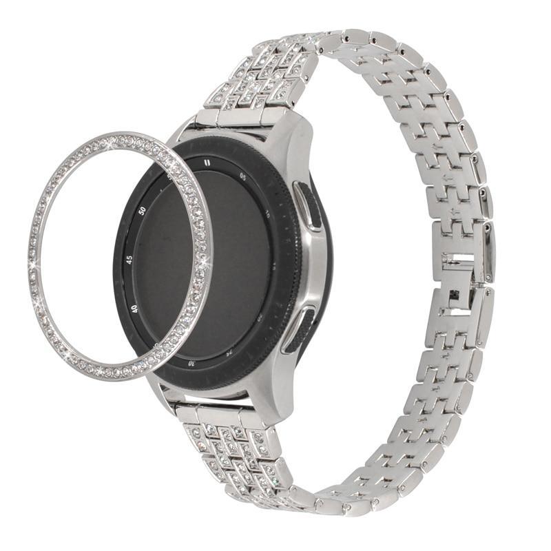 Gear S3 frontier Bezel For Samsung Galaxy Watch 46mm 42mm Gear S3 Classic Ring Adhesive watch case Cover Anti watch accessories