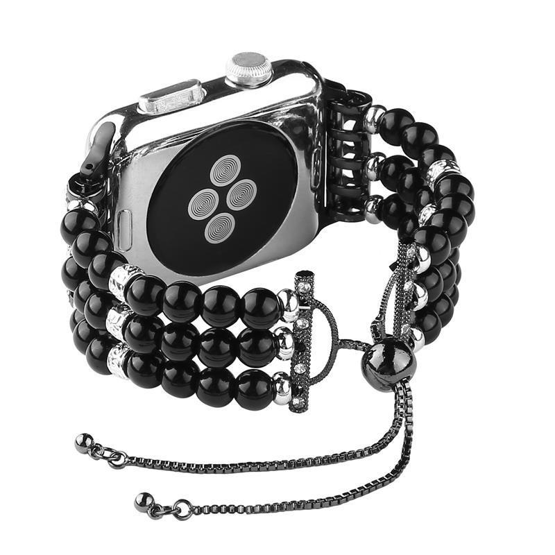 Fashion pearl Strap for apple watch 5 4 band 44mm 40mm iwatch band 42mm correa apple watch 38 mm women belt bracelet watchband 3