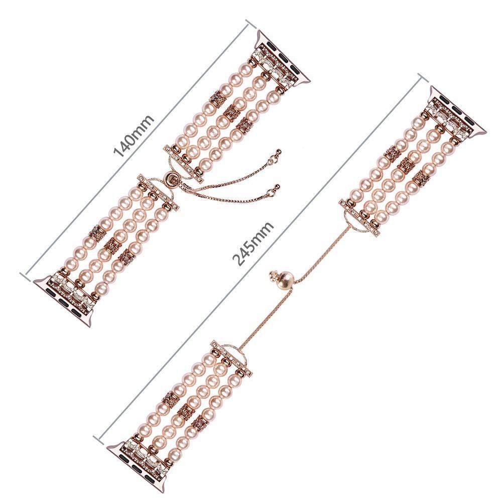 Fashion pearl Strap for apple watch 5 4 band 44mm 40mm iwatch band 42mm correa apple watch 38 mm women belt bracelet watchband 3
