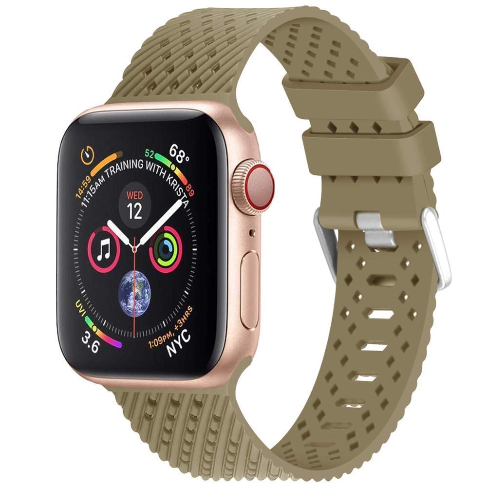 Silicone Strap For Apple watch band apple watch 5 4 3 band 44mm 40mm iwatch band 42mm 38mm correa 3D Texture watchband bracelet