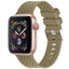 Silicone Strap For Apple watch band apple watch 5 4 3 band 44mm 40mm iwatch band 42mm 38mm correa 3D Texture watchband bracelet
