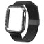 Case+strap For Apple Watch band Milanese loop Apple watch 4 3 5 44mm 40mm iWatch band 42mm 38mm Bling stainless steel bracelet