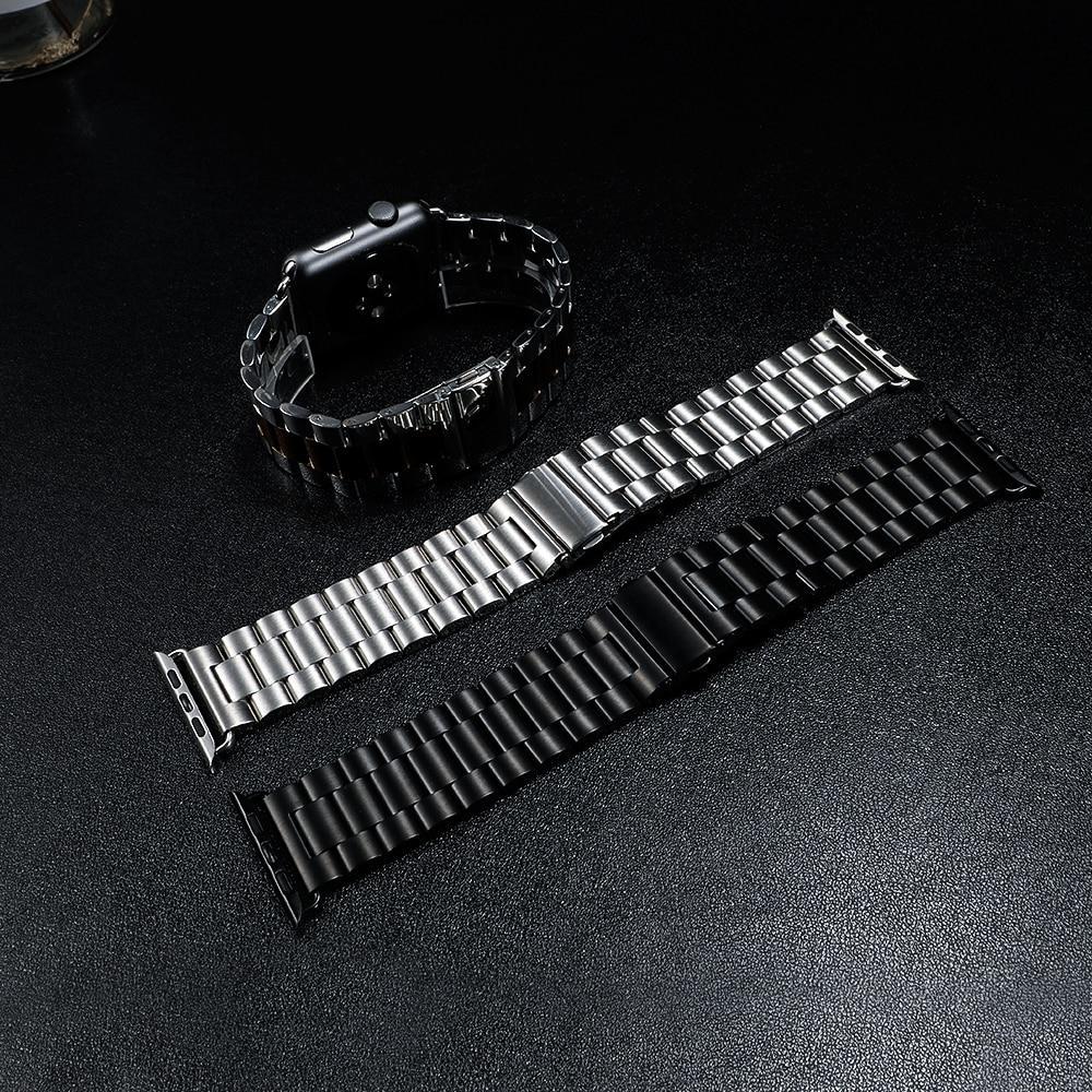 Strap For Apple Watch band 44mm/40mm apple watch 5 4 3 band iwatch band 42mm/38mm Stainless Steel correa Bracelet watchband