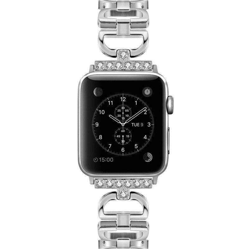 link bracelet strap For Apple watch band 42mm/38mm correa Stainless Steel metal clock wrist belt watchband For Iwatch 3/2/1