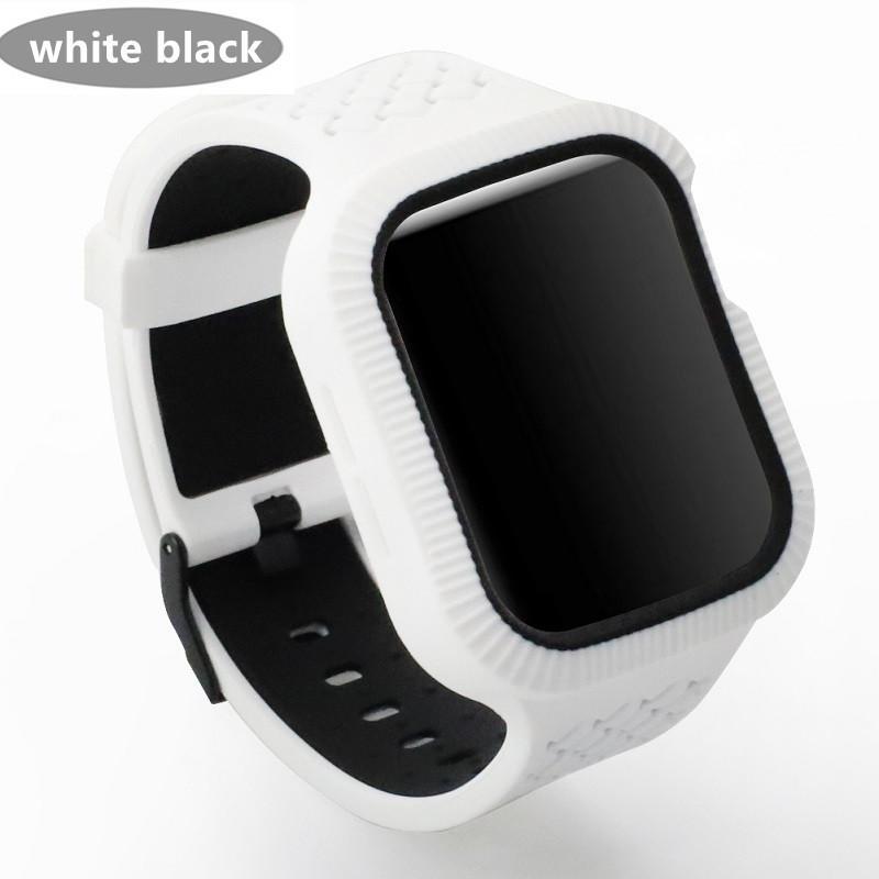 Weave case+strap For apple watch band pulseira apple watch 5 4 band 44 mm/40mm iwatch band 4 5 correa bracelet watchband belt