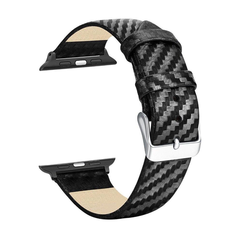 Carbon fiber Case+Strap For Apple watch band 5 4 3 44mm 40mm iWatch band 42mm/38mm watchband Bracelet Apple watch 5 4 3 2 1