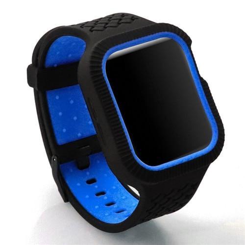 Weave case+strap For apple watch band pulseira apple watch 5 4 band 44 mm/40mm iwatch band 4 5 correa bracelet watchband belt