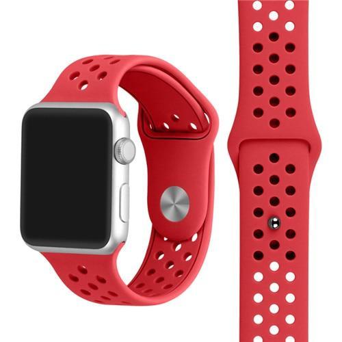 Sport strap For Apple Watch band pulseira apple watch 4 3 5 band 44mm/40mm iwatch 2/1 42mm/38mm silicone bracelet belt correa