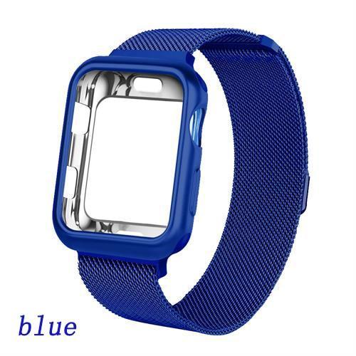 Mlianese Loop case+strap For Apple Watch band pulseira apple watch 4 3 5 band 44mm 40mm iwatch band 42mm 38mm correa bracelet