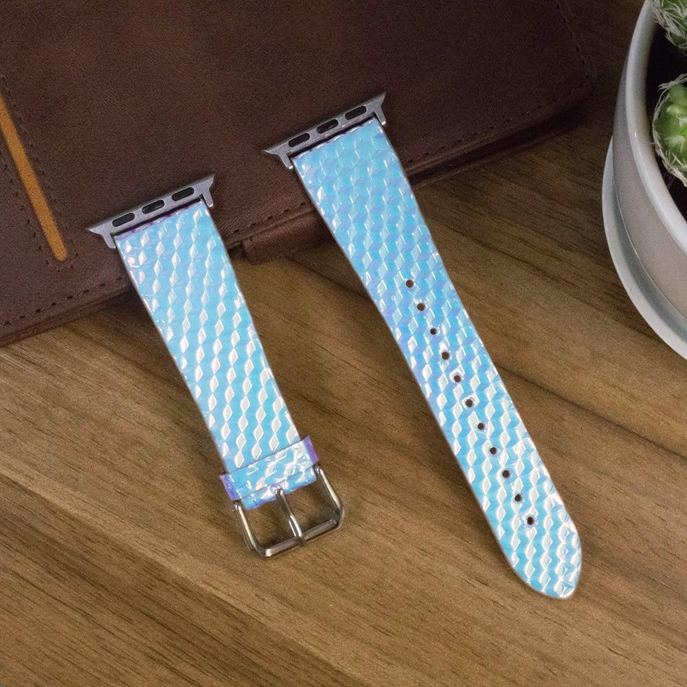 Genuine Leather strap For apple watch band 40mm 38mm correa iwatch band 44mm 42mm bracelet belt watchband AW series 5 4 3 2 1