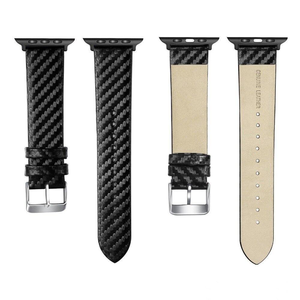 Carbon fiber Case+Strap For Apple watch band 5 4 3 44mm 40mm iWatch band 42mm/38mm watchband Bracelet Apple watch 5 4 3 2 1