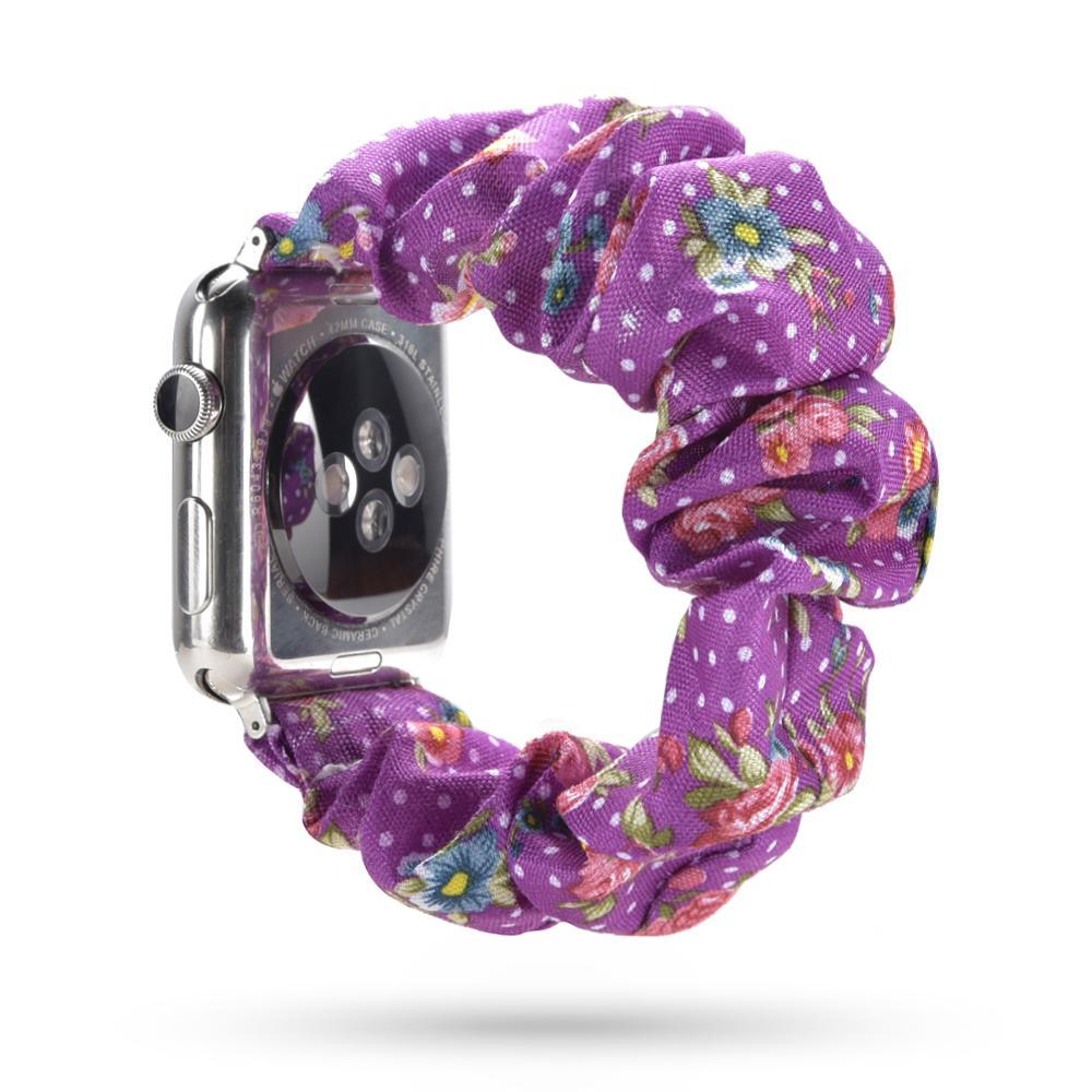 Elastic Strap for apple watch band 44mm 40mm apple watch 5 4 3 2 1 iwatch band 42mm 38mm women bracelet watchband Accessories