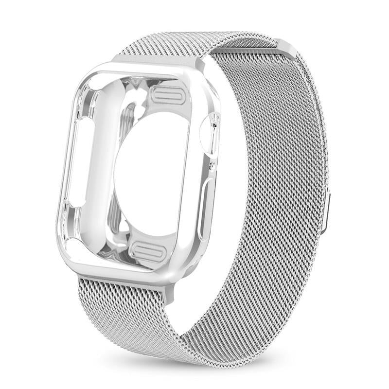 Mlianese Loop case+strap For Apple Watch band pulseira apple watch 4 3 5 band 44mm 40mm iwatch band 42mm 38mm correa bracelet