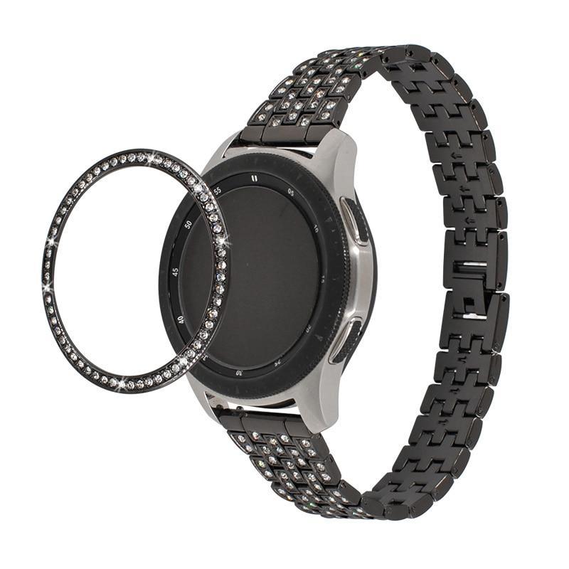 Gear S3 frontier Bezel For Samsung Galaxy Watch 46mm 42mm Gear S3 Classic Ring Adhesive watch case Cover Anti watch accessories