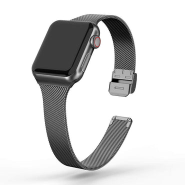 Milanese Loop strap For Apple Watch band 5 44mm 40mm iWatch band 42/38mm Stainless steel metal bracelet Apple watch 5 4 3 2 1