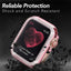 Bumper For Apple watch Case cover Apple watch 5 4 44mm 40mm 42mm 38mm Double Diamond Protector case iWatch 3 2 1 Accessories 40