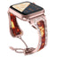 Stainless steel Band for Apple Watch 5 4 band 40mm 44mm iWatch band 38mm 42mm Diamond Resin bracelet strap for Apple watch 3 2 1