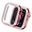 Bumper For Apple watch Case cover Apple watch 5 4 44mm 40mm 42mm 38mm Double Diamond Protector case iWatch 3 2 1 Accessories 40