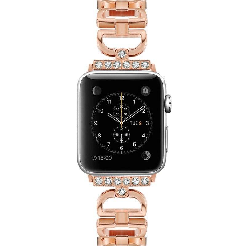 link bracelet strap For Apple watch band 42mm/38mm correa Stainless Steel metal clock wrist belt watchband For Iwatch 3/2/1