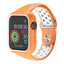 Case+strap for Apple watch 4 band 44mm 40mm iwatch 4 band silicone bracelet protector watch case cover+watchband Accessories