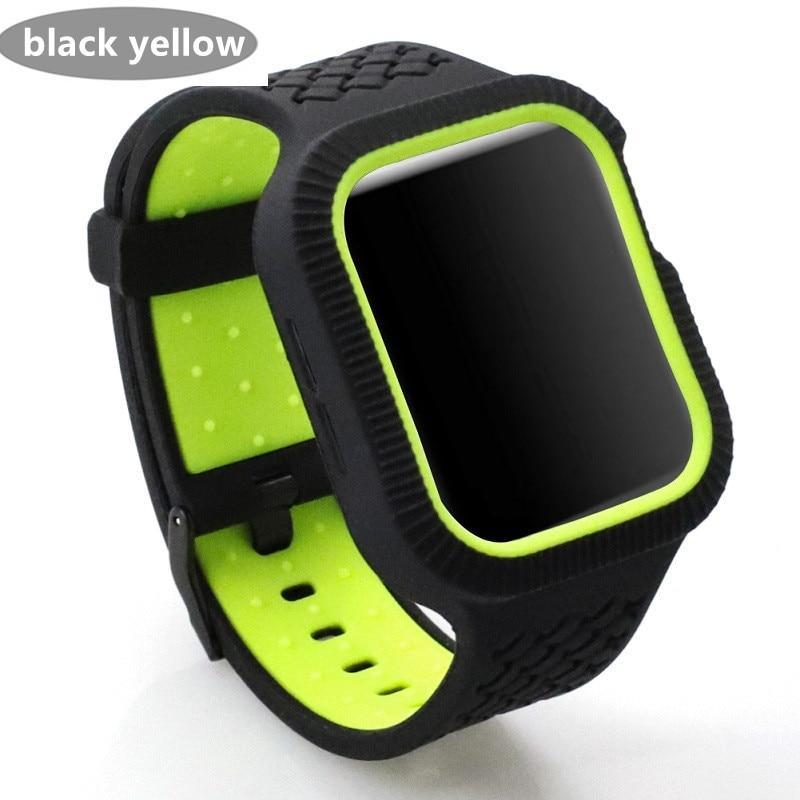 Weave case+strap For apple watch band pulseira apple watch 5 4 band 44 mm/40mm iwatch band 4 5 correa bracelet watchband belt
