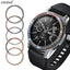 Diamond Case For Samsung Galaxy Watch 42mm case ring protector cover Sport fashion Adhesive Metal bumper Accessories 42 colorful