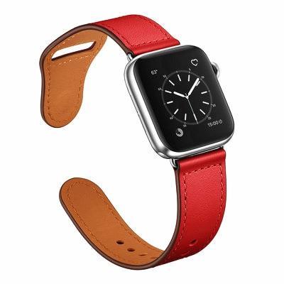 Leather strap For apple watch band pulseira apple watch 5 4 3  band 44mm/40mm iwatch band 42mm/38mm correa bracelet watchband