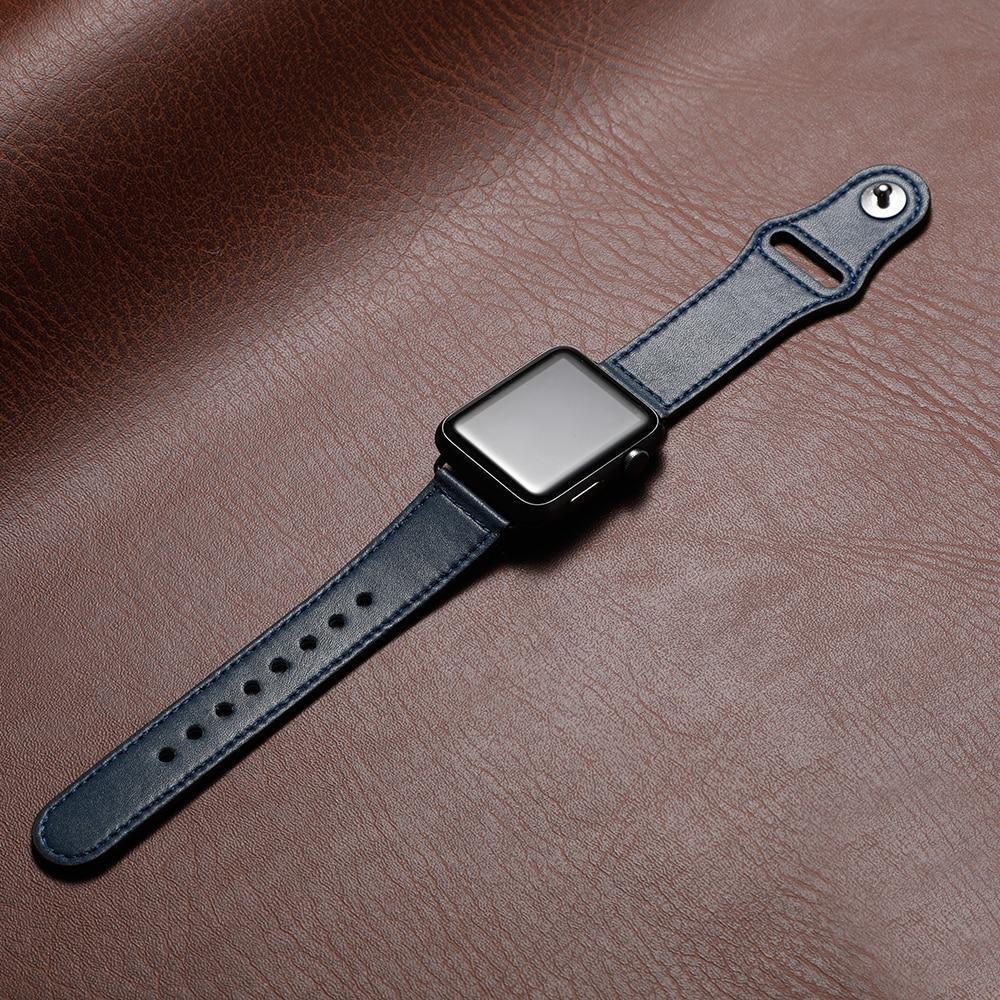 Leather strap For apple watch band pulseira apple watch 5 4 3  band 44mm/40mm iwatch band 42mm/38mm correa bracelet watchband