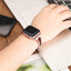 Stainless steel Band for Apple Watch 5 4 band 40mm 44mm iWatch band 38mm 42mm Diamond Resin bracelet strap for Apple watch 3 2 1