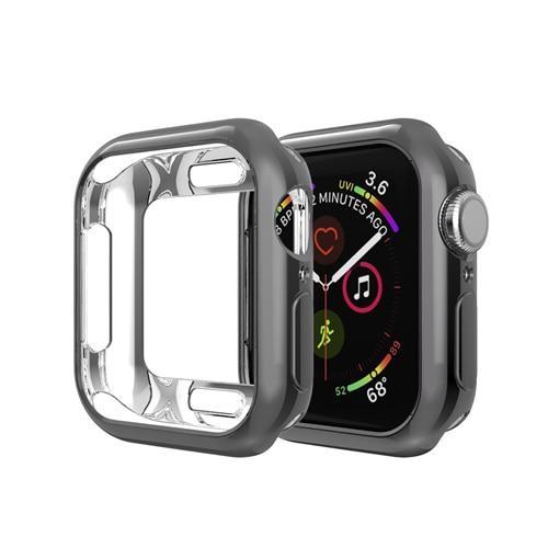 Cover case For Apple watch 4 3 5 case Apple Watch band 44mm 40mm 42mm/38mm Iwatch case TPU soft silicone Protect bumper