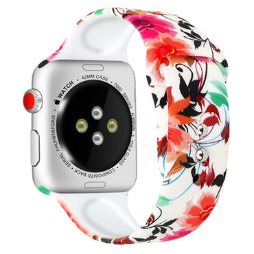 strap For Apple Watch band pulseira apple Watch 4 3 5 44mm 40mm iwatch band 42mm 38mm correa Popular Printing women bracelet 44