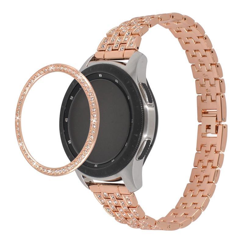 Gear S3 frontier Bezel For Samsung Galaxy Watch 46mm 42mm Gear S3 Classic Ring Adhesive watch case Cover Anti watch accessories