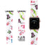Floral Flower Sport strap For Apple Watch band apple watch 5 4 3 band 44mm 40mm Iwatch band 38mm 42mm bracelet watchband belt