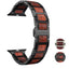 Wooden strap For Apple watch band 5 4 44mm 40mm iWatch band 3 42mm 38mm bracelet Red Sandalwood+Stainless steel Watchband
