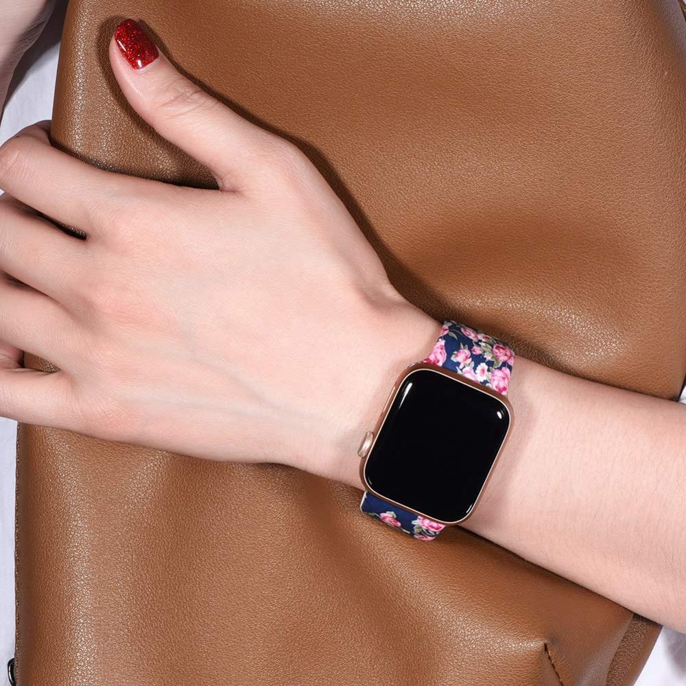 Printed Strap For Apple watch band 44 mm 40mm iWatch band 42mm 38mm Silicone Sport Bracelet strap Apple watch 5 4 3 21 Series 38