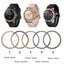 Diamond Case For Samsung Galaxy Watch 42mm case ring protector cover Sport fashion Adhesive Metal bumper Accessories 42 colorful