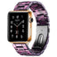 Resin strap For Apple watch band 44 mm 40mm iwatch band 42mm 38mm stainless steel buckle Watchband bracelet Apple watch 5 4 3 21