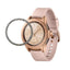 Diamond Case For Samsung Galaxy Watch 42mm case ring protector cover Sport fashion Adhesive Metal bumper Accessories 42 colorful