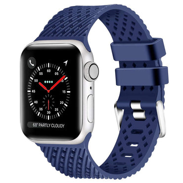 Silicone Strap For Apple watch band apple watch 5 4 3 band 44mm 40mm iwatch band 42mm 38mm correa 3D Texture watchband bracelet