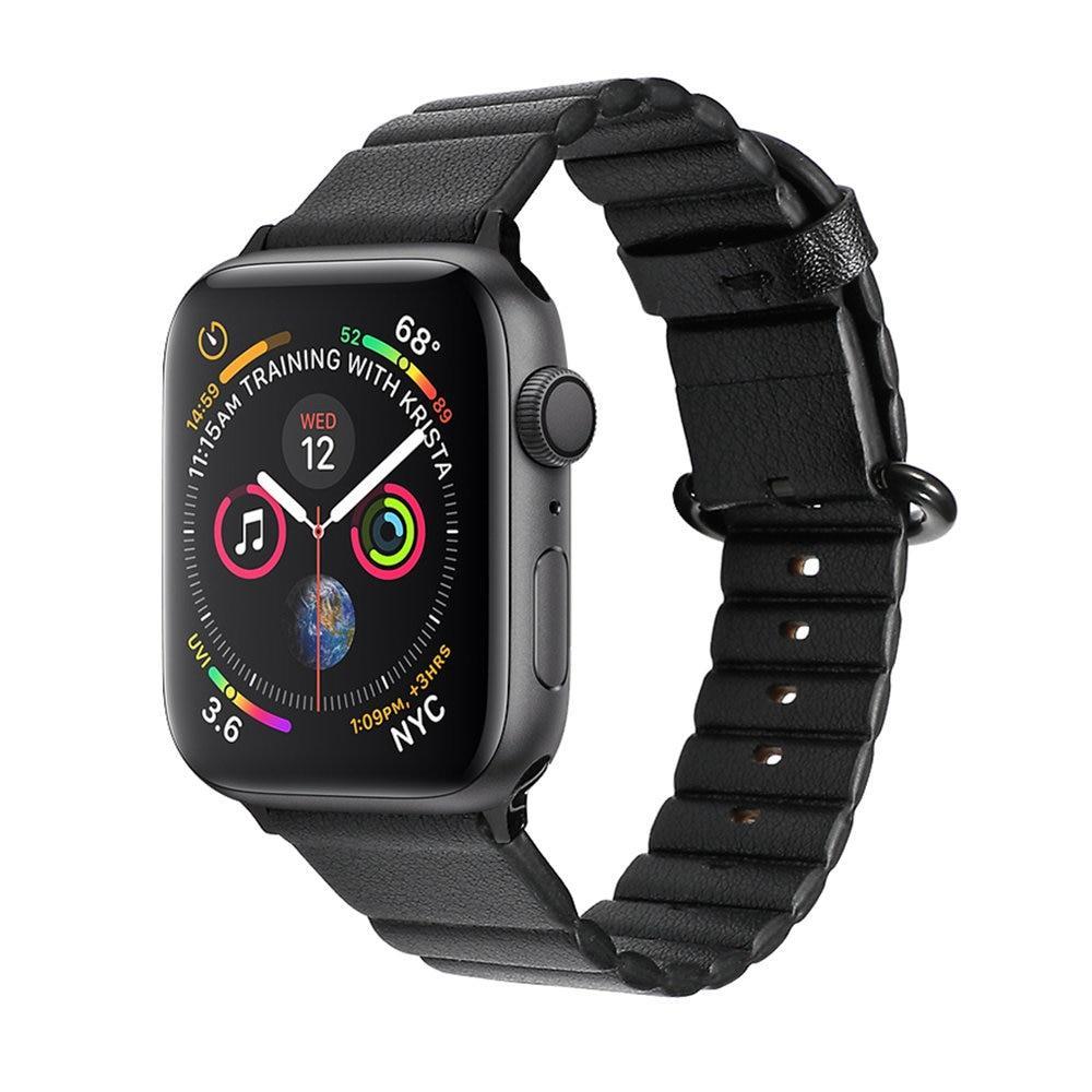 Leather loop strap For Apple watch 5 4 3 band 44mm 40mm iwatch band 38mm 42mm correa Genuine leather belt watchband bracelet