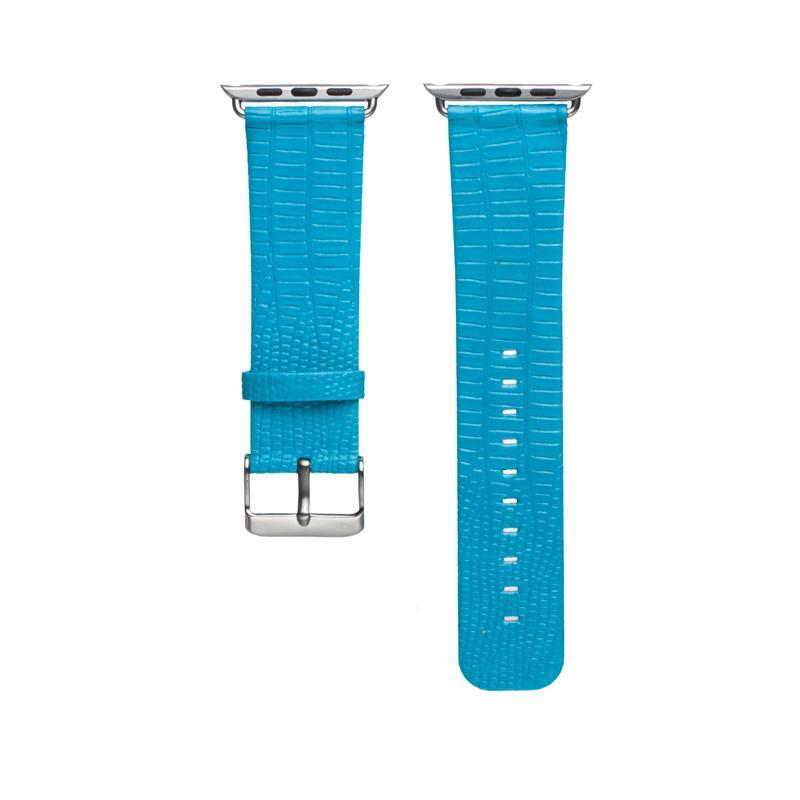 PU leather watch strap for apple watch 5 4 3 band 44mm/40mm iwatch 5 3 2 1 band  Lizard pattern wrist replacement Watch Strap