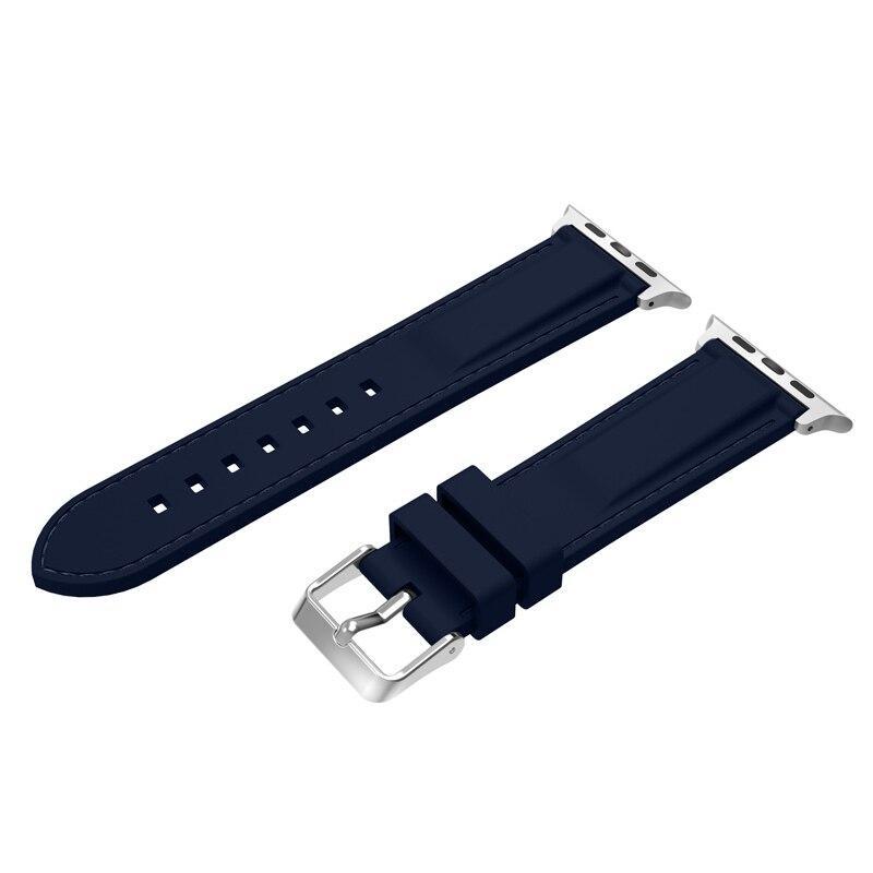 silicone strap For Apple Watch sport band 42mm/38mm iwatch serise 3 2 1  wristband bracelet rubber watchband strap