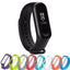 Silicone Mi Band 4 strap For Xiaomi Mi Band 3 Bracelet strap correa wristband reloj xiaomi Mi band 3 kordon watchBand