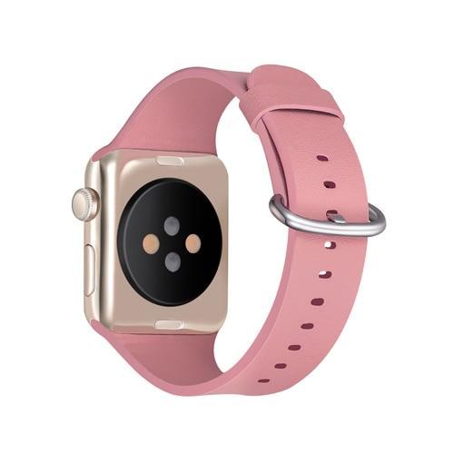 Genuine Leather strap for apple watch series 5/4/3/2/1 band 42mm/38mm/44mm/40mm correa bracelet wrist belt for iwatch