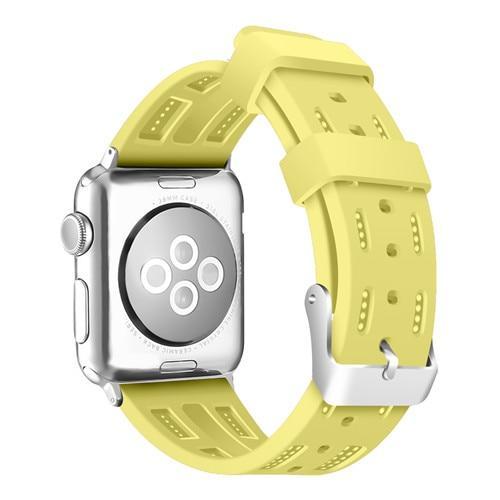 Sport Band For Apple watch 42mm 38mm Silicone strap Iwatch bands series 3 2 1 wrist bracelet watchband belt Accessories
