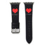 Genuine Leather strap For Apple watch band 42mm 38mm iwatch series 3 2 1 love Heart wrist bands belt corrrea Accessories
