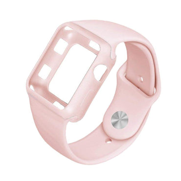 sport strap For Apple Watch band Apple watch 4 3 5 44mm/40mm case iwatch 42mm/38mm bracelet belt rubber protective cover