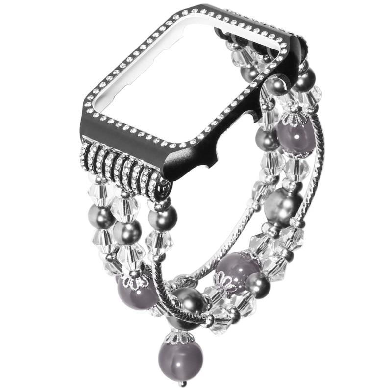 diamond strap For Apple Watch band 42mm 38mm Iwatch series 3/2/1 Shiny Rhinestones Agate wrist watchband bracelet belt