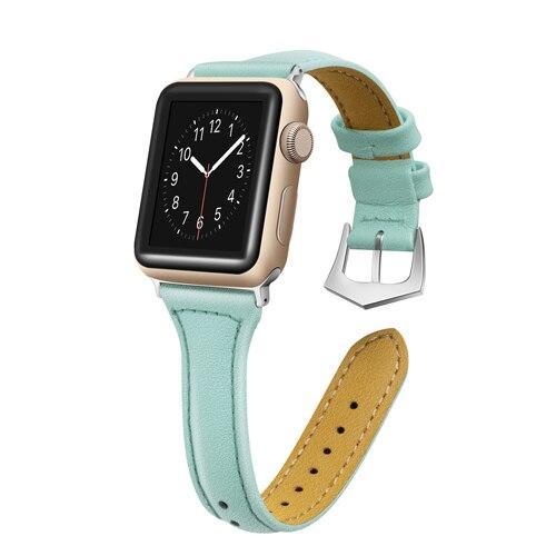Leather strap For Apple Watch band series 4 44mm 40mm correa iwatch 3 2 1 42mm/38mm Wristband bracelet belt Watchband