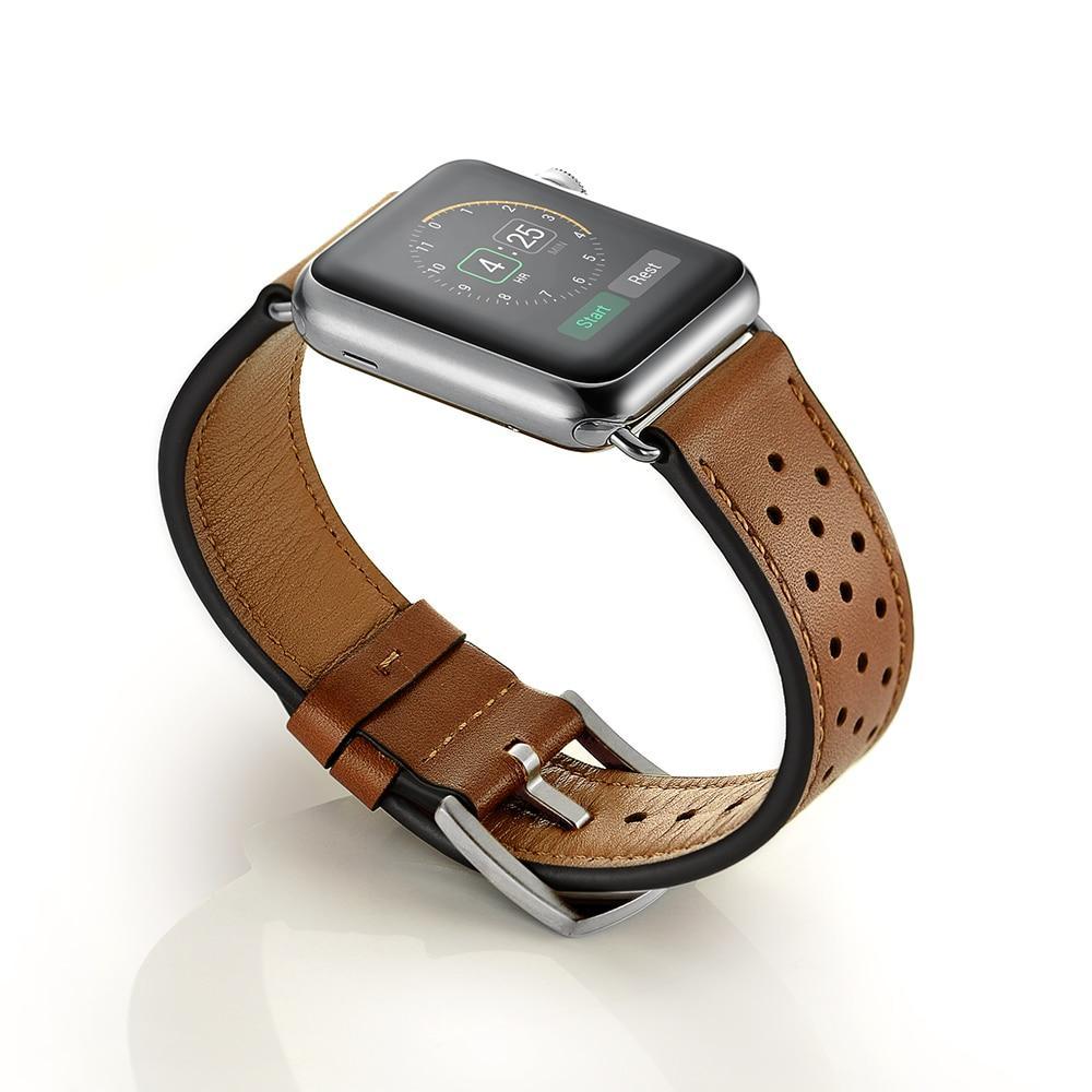 Leather strap For Apple Watch Band apple watch 5 4 3  band 44mm/40mm 42mm/38mm iwatch band 5 4 3 correa bracelet watchband belt